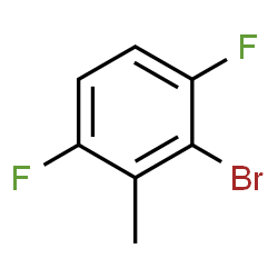 2-Bromo-3,6-difluorotoluene结构式
