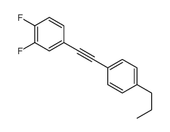 1,2-DIFLUORO-4-[[4-(TRANS-4-PROPYLCYCLOHEXYL)PHENYL]ETHYNYL]BENZENE picture