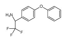 (1S)-2,2,2-trifluoro-1-(4-phenoxyphenyl)ethanamine结构式