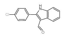 2-(4-chlorophenyl)-1h-indole-3-carbaldehyde picture