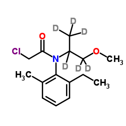 metolachlor-d6 Structure