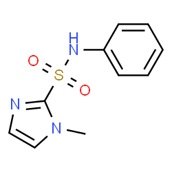 1H-Imidazole-2-sulfonamide,1-methyl-N-phenyl-(9CI) Structure