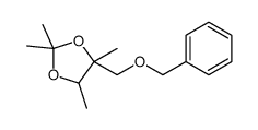 1,3-Dioxolane, 2,2,4,5-tetramethyl-4-(phenylmethoxy)methyl-, cis- picture