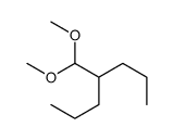 2-propylpentanal dimethyl acetal structure