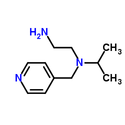 N-Isopropyl-N-(4-pyridinylmethyl)-1,2-ethanediamine结构式