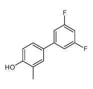 4-(3,5-difluorophenyl)-2-methylphenol Structure