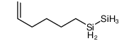 hex-5-enyl(silyl)silane结构式
