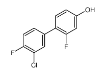 4-(3-chloro-4-fluorophenyl)-3-fluorophenol Structure