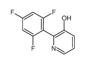 2-(2,4,6-trifluorophenyl)pyridin-3-ol结构式