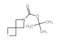 6-Thia-2-azaspiro[3.3]heptane-2-carboxylic acid tert-butyl ester structure