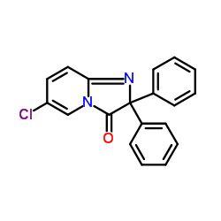 6-Chloro-2,2-diphenyl-2H-imidazo[1,2-a]pyridin-3-one结构式