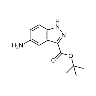 Tert-butyl 5-amino-1h-indazole-3-carboxylate Structure