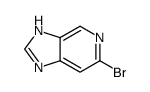 3H-IMidazo[4,5-c]pyridine, 6-bromo- Structure