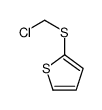 2-(chloromethylsulfanyl)thiophene Structure