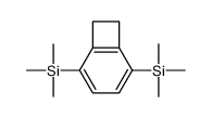 trimethyl-(5-trimethylsilyl-2-bicyclo[4.2.0]octa-1,3,5-trienyl)silane Structure
