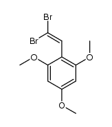 2-(2’,2’-dibromovinyl)-1,3,5-trimethoxybenzene结构式