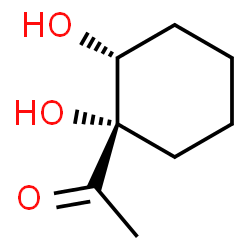 Ethanone, 1-(1,2-dihydroxycyclohexyl)-, (1S-cis)- (9CI)结构式