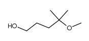 4-methoxy-4-methyl-pentan-1-ol结构式