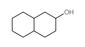 2-Naphthalenol,decahydro-, (2R,4aS,8aR)-rel-结构式