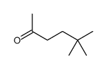 5,5-dimethylhexan-2-one结构式