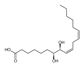 7,8-dihydroxylinoleic acid结构式