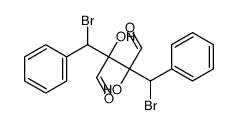 2,3-bis[bromo(phenyl)methyl]-2,3-dihydroxybutanedial Structure