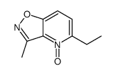 5-ethyl-3-methyl-4-oxido-[1,2]oxazolo[4,5-b]pyridin-4-ium结构式