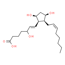 8,12-iso-iPF2α-VI结构式