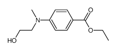 ethyl 4-(N-(2-hydroxyethyl)-N-methylamino)benzoate结构式