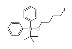 tert-butyl-(4-iodobutoxy)-diphenylsilane Structure