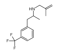 α-Methyl-N-(2-methyl-2-propenyl)-m-(trifluoromethyl)benzeneethanamine结构式