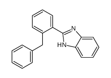 2-(2-benzylphenyl)-1H-benzimidazole结构式