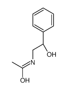 N-[(2S)-2-hydroxy-2-phenylethyl]acetamide Structure