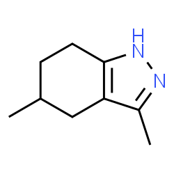 1H-Indazole,4,5,6,7-tetrahydro-3,5-dimethyl- structure