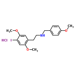 25I-NBOMe 4-methoxy isomer (hydrochloride) Structure