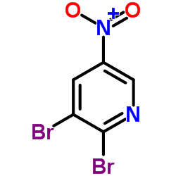 2,3-Dibromo-5-nitropyridine structure