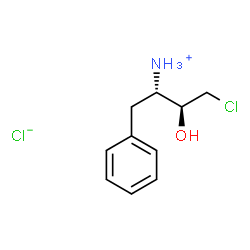 (2S,3S)-3-amino-1-chloro-4-Phenylbutan-2-ol hydrochloride Structure