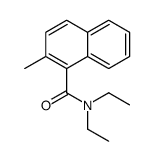 N,N-diethyl-2-methylnaphthalene-1-carboxamide结构式