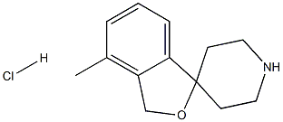 4-Methyl-3H-spiro[2-benzofuran-1,4'-piperidine] hydrochloride Structure