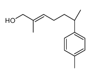 [2Z,6R,(-)]-2-Methyl-6-p-tolyl-2-heptene-1-ol structure