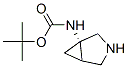 tert-butyl N-[(1S,5R)-3-azabicyclo[3.1.0]hexan-1-yl]carbamate Structure