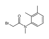 2-bromo-N-(2,3-dimethylphenyl)-N-methylacetamide结构式