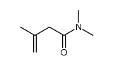 N,N-dimethyl-3-methyl-3-butenamide结构式