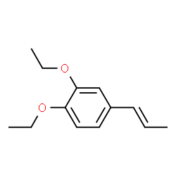 Benzene, 1,2-diethoxy-4-(1-propenyl)-, (E)- (9CI) Structure