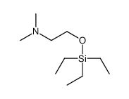 N,N-Dimethyl-2-[(triethylsilyl)oxy]ethanamine结构式