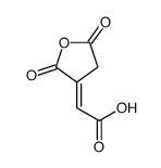 2-(2,5-dioxooxolan-3-ylidene)acetic acid结构式