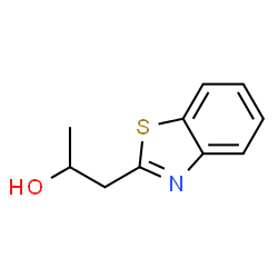 2-Benzothiazoleethanol,alpha-methyl-,(alphaS)-(9CI) structure