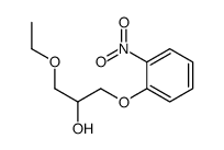 1-ethoxy-3-(2-nitrophenoxy)propan-2-ol Structure