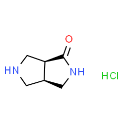 cis-octahydropyrrolo[3,4-c]pyrrol-1-one hydrochloride Structure