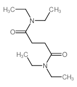 Butanediamide,N1,N1,N4,N4-tetraethyl- Structure